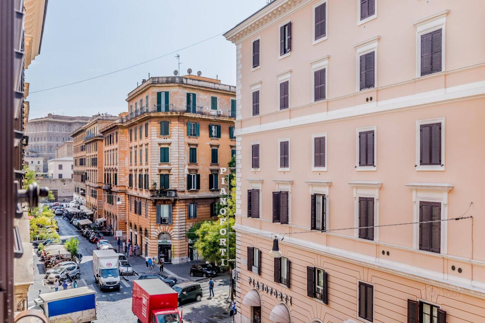 "Domus Ottaviano" - Retro Apt In Vaticano ローマ エクステリア 写真