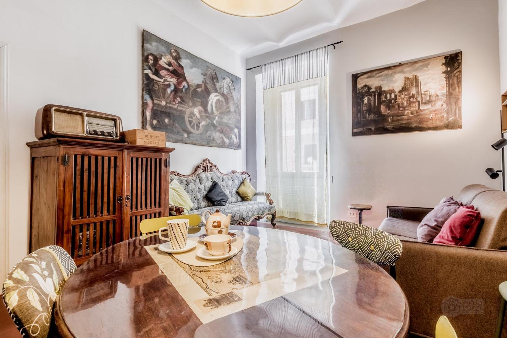 "Domus Ottaviano" - Retro Apt In Vaticano ローマ エクステリア 写真